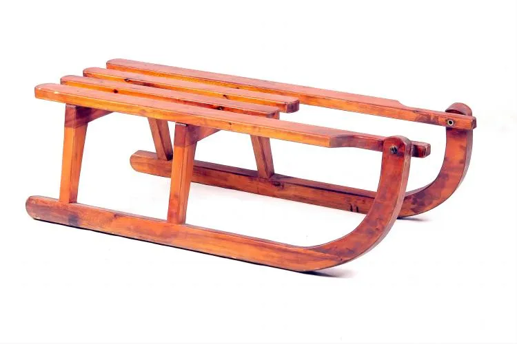 Wooden Snow Sledge